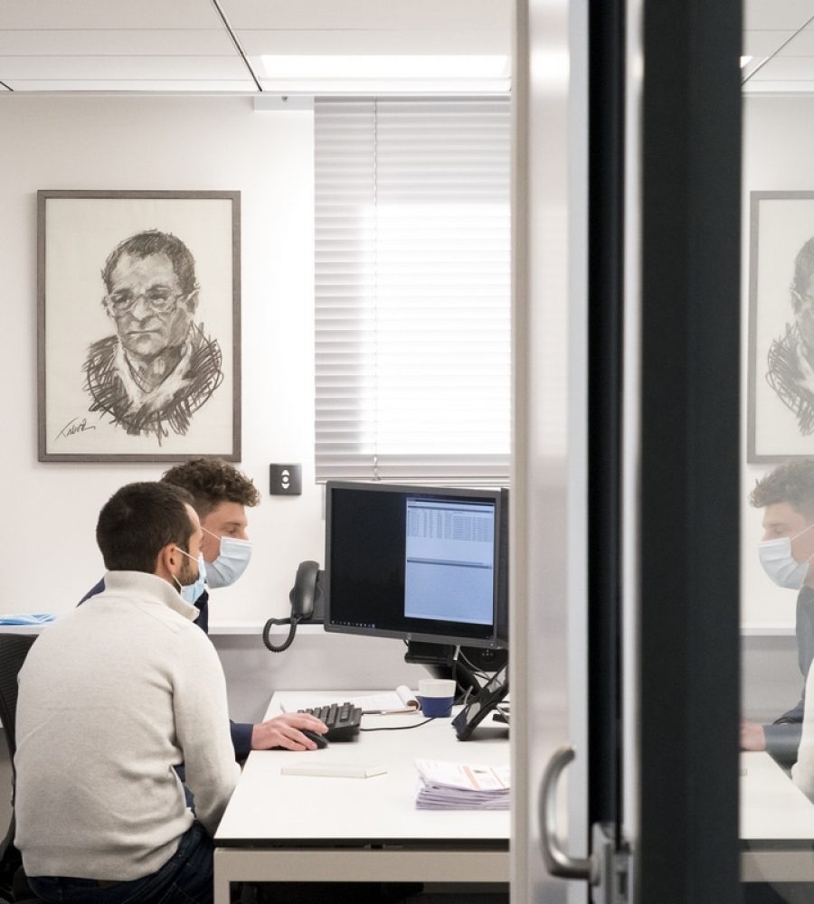 CABINET FRADET - Photographie des collaborateurs et des bureaux du Cabinet FRADET. A Annemasse le 10 décembre 2020 - Photo Gilles BERTRAND