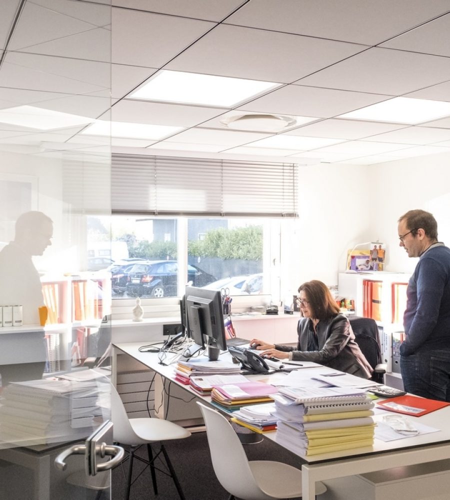 CABINET FRADET - Photographie des collaborateurs et des bureaux du Cabinet FRADET. A Annemasse le 10 décembre 2020 - Photo Gilles BERTRAND